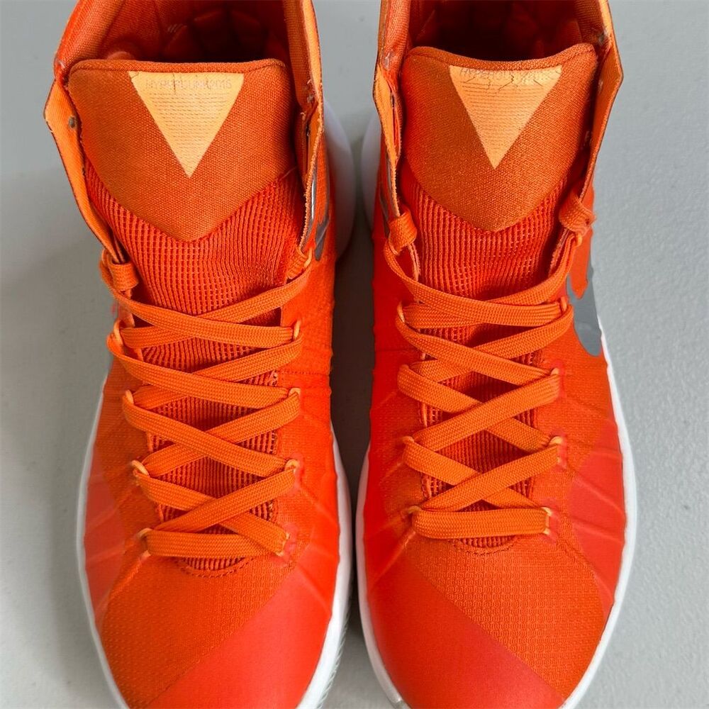 Nike Hyperdunk 2015 Men's High Top Basketball Shoes Orange Size 7.5